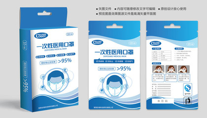 KN95口罩與退燒用品包裝袋設計 安全、實用與品牌融合